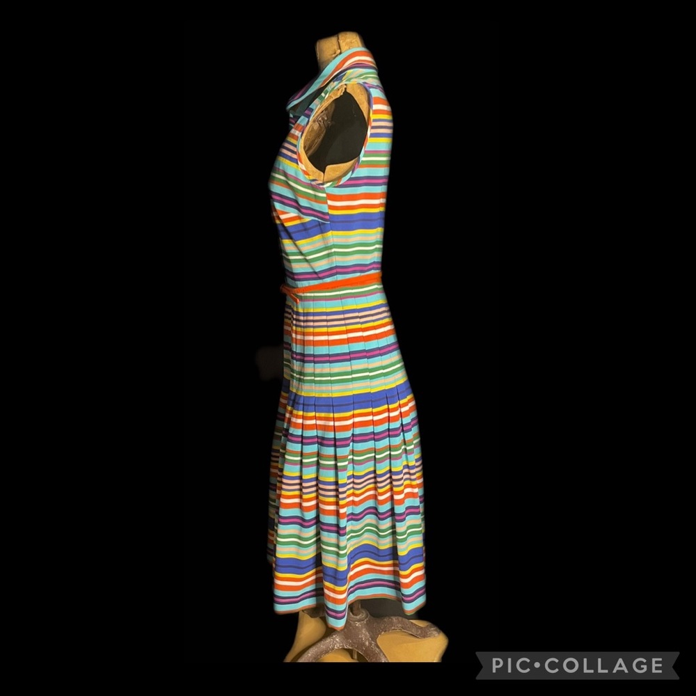 Calvin Klein Multicolored Striped Lightweight Sum… - image 4